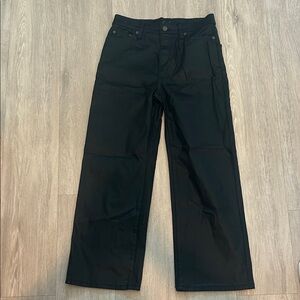 Banana Republic Leather Jeans